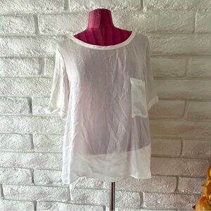 Mod Ref White Relaxed Short Sleeve Tee